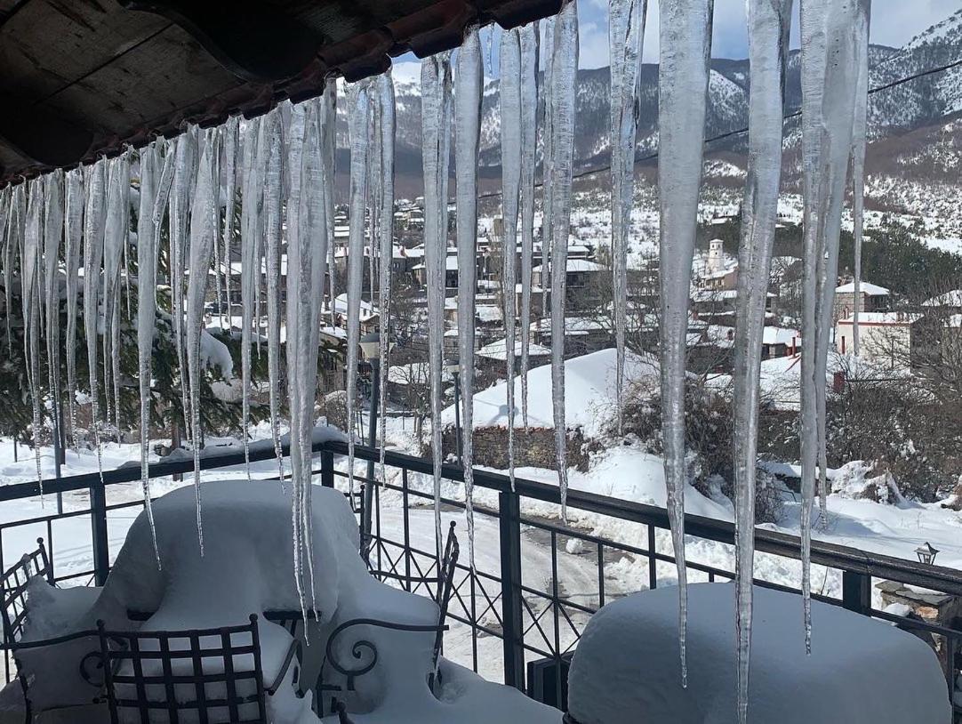 Chalet Asteras Tou Vorra Agios Athanasios  Exterior foto